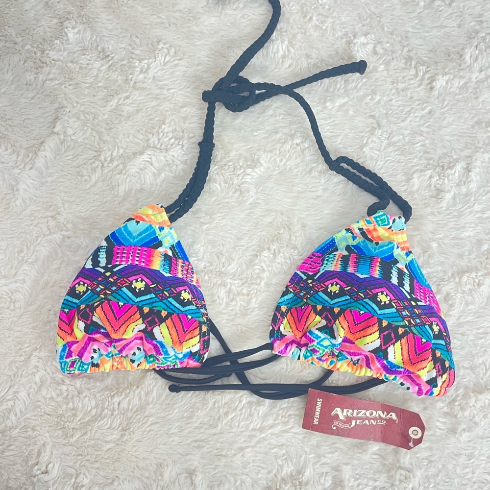 Xhilaration Multicolor Bikini Top